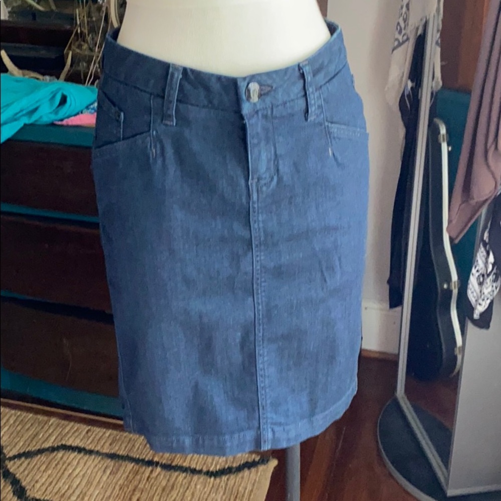 Anthropologie Denim skirt
